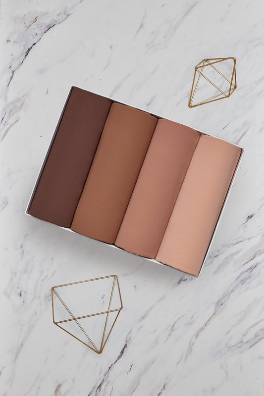 Chiffon Neutrals Palette - Warm (Square)