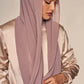 Metallic Underscarf - Brushed Platinum