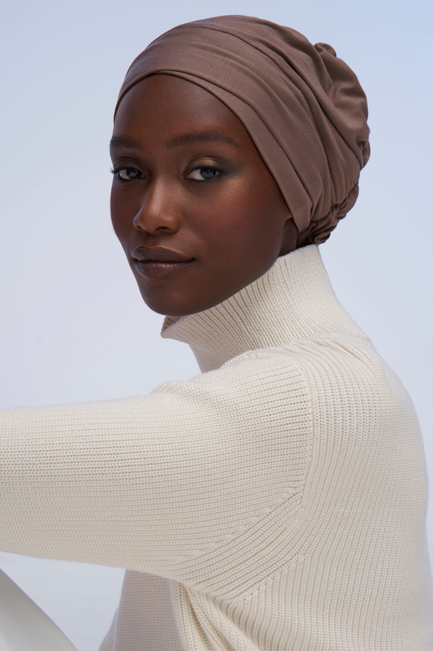 Criss–Cross Underscarf - Mushroom