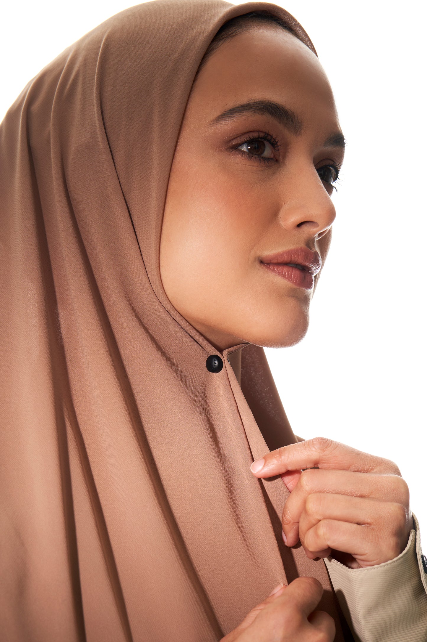 No–Snag Hijab Magnets - Matte Black