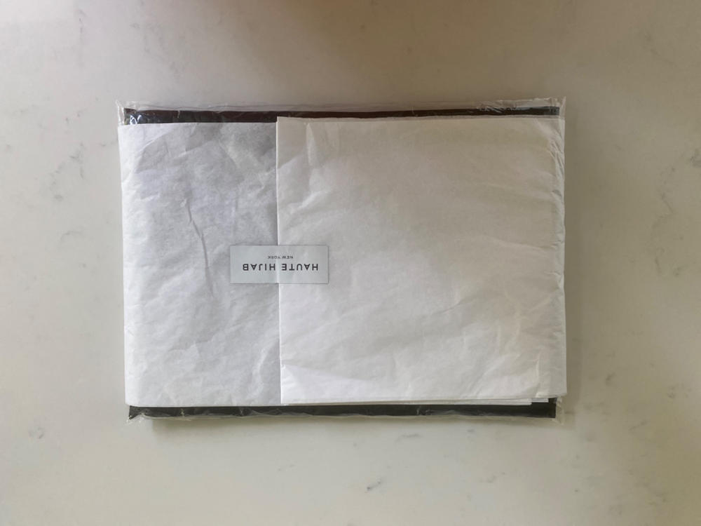 Everyday Chiffon Hijab - Black - Customer Photo From Danish K.