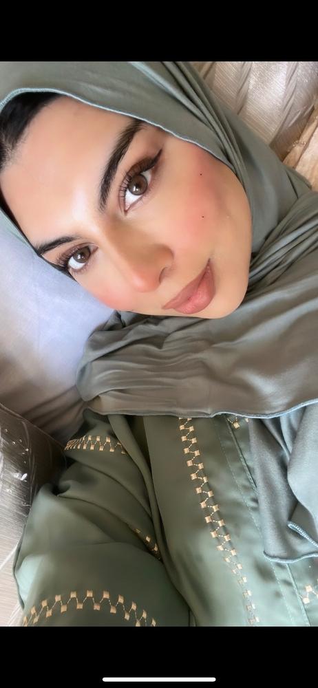 Everyday Chiffon Hijab - Blush - Customer Photo From Arooj S.