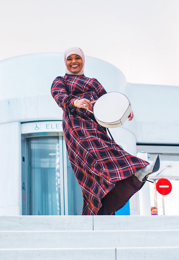 Everyday Chiffon Hijab - Blush - Customer Photo From Halimah DeOliveira