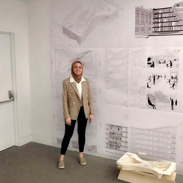 Everyday Chiffon Hijab - Chestnut - Customer Photo From Yasmin Ben Ltaifa