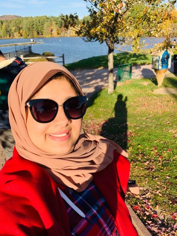 Everyday Chiffon Hijab - Chestnut - Customer Photo From Reham Elfawal