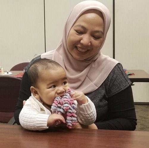 Everyday Chiffon Hijab - Dusty Mauve - Customer Photo From Anis Sundusiyah