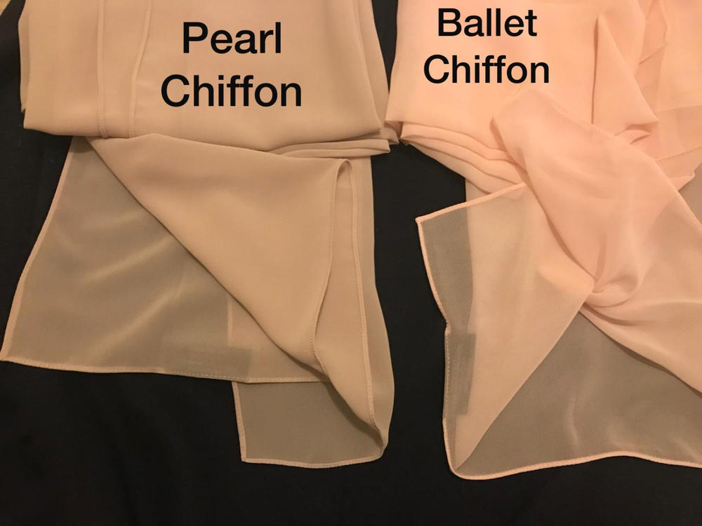 Everyday Chiffon Hijab - Pearl - Customer Photo From Sarah