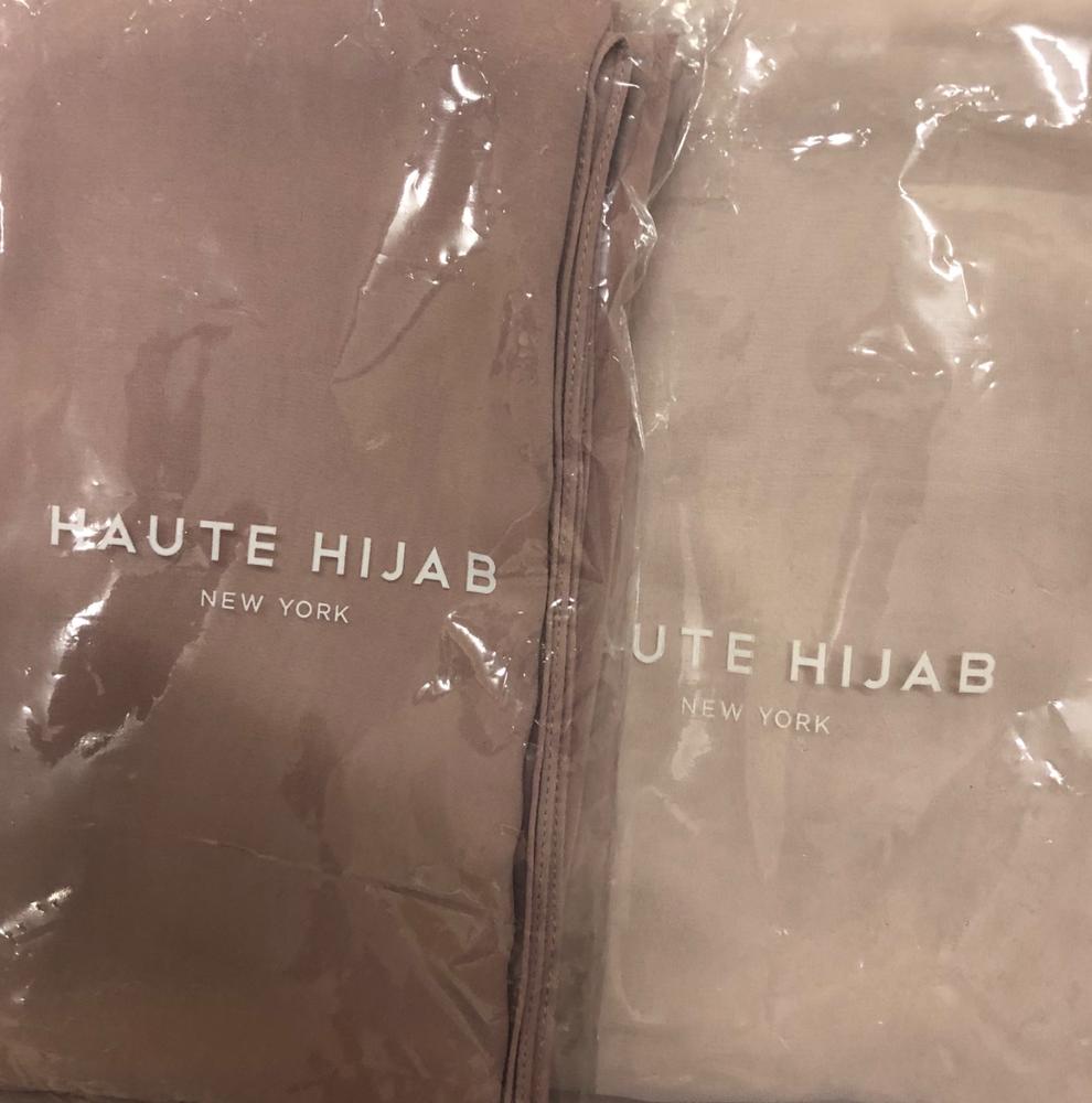 Everyday Chiffon Hijab - Pearl - Customer Photo From Nithreen Hussein