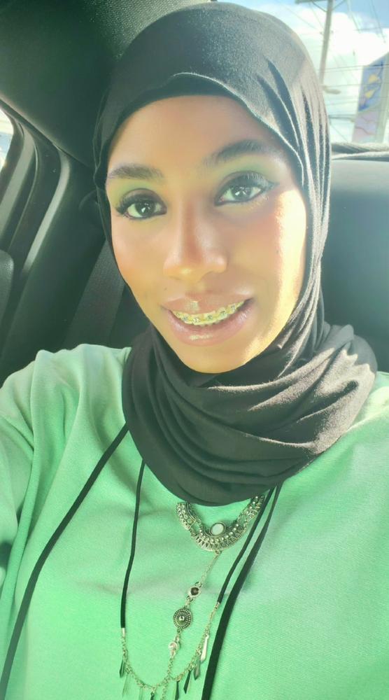 No–Snag Hijab Magnets - Silver - Customer Photo From Natalia Coleman