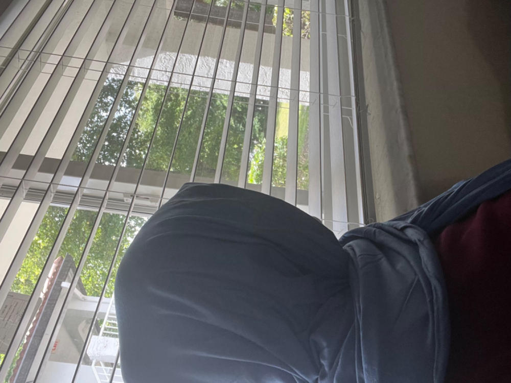 Premium Jersey Hijab - French Blue - Customer Photo From Muhammad T.