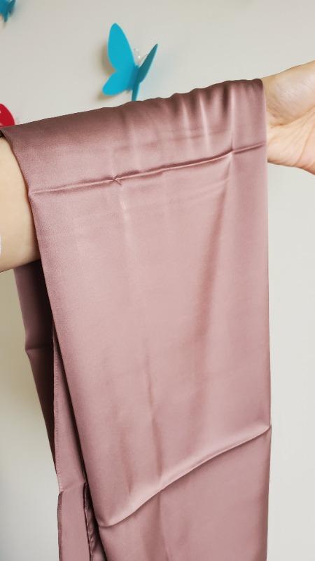 Perfect Satin Hijab - Rose Taupe - Customer Photo From Naveed Aizad