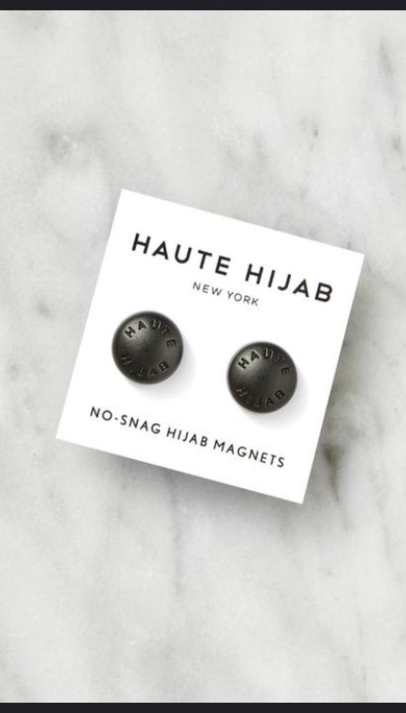 No–Snag Hijab Magnets - Matte Black - Customer Photo From Thurayah Saleh