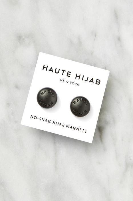 No–Snag Hijab Magnets - Matte Black - Customer Photo From Danish K.