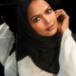 Perfect Satin Hijab - Black
