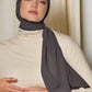 Everyday Chiffon Hijab - Gunmetal