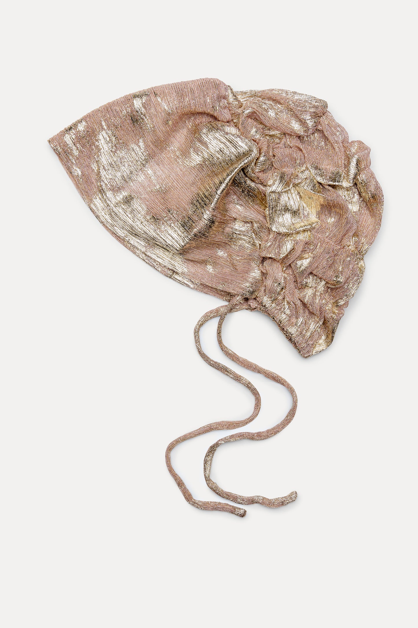 Metallic Underscarf - Brushed Platinum