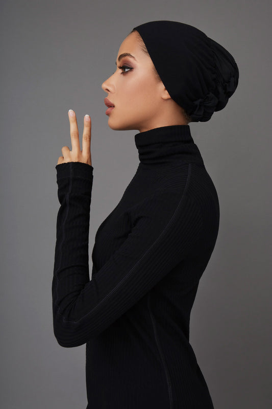 Classic Underscarf - Black (Original Mesh Back)
