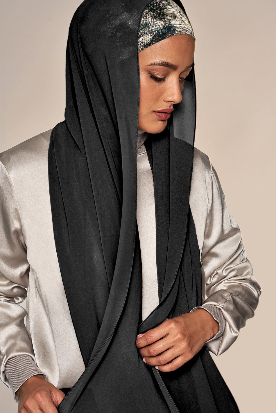 Metallic Underscarf - Moondust