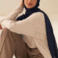 Everyday Chiffon Hijab - Navy