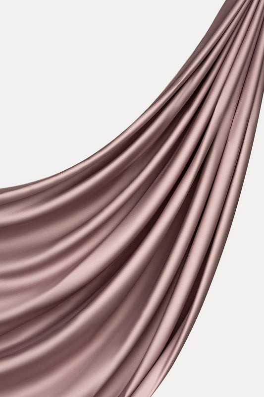 Perfect Satin Hijab - Deep Lavender