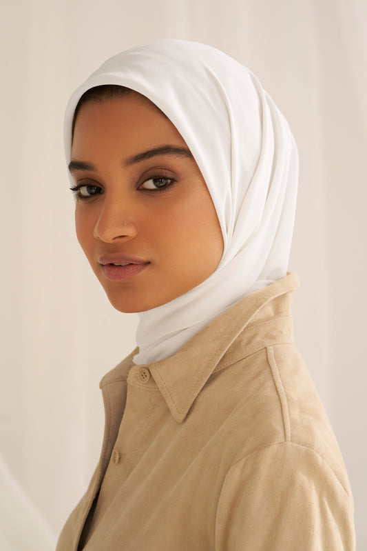 Everyday Chiffon Hijab - Winter White
